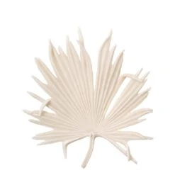 Island Leaf Object - Medium - Off White