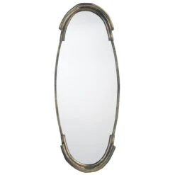 Margaux Mirror - Antique Silver
