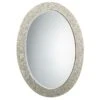 Large Oval Mirror - Mother Of Pearl -Best Decoration Shop 7oval lgmop
