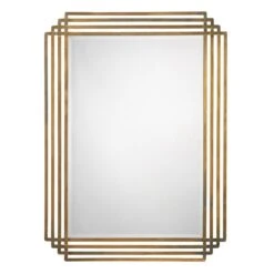 Serai Mirror - Antique Brass
