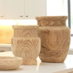 Topangaen Vase - Natural -Best Decoration Shop 7topa vawd 16
