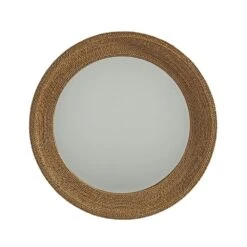 La Jolla Woven Round Mirror
