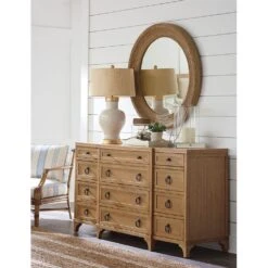 La Jolla Woven Round Mirror -Best Decoration Shop 920 201 4