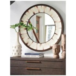 Academy Round Mirror -Best Decoration Shop 932 201 ws 1