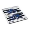 Luxury Lacquer Backgammon Set - Blue / White -Best Decoration Shop a1637a 1