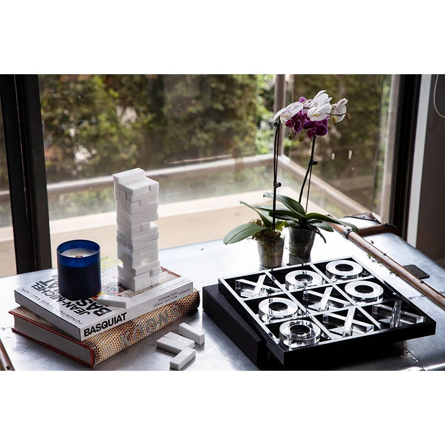 Tic Tac Toe - Black / Acrylic 4 Tic Tac Toe - Black / Acrylic - Image 2