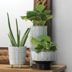 Striae Vessels - Cream / Grey -Best Decoration Shop a3f8d9f8742e1f3b42f8e4678ce9d1995190b709 full