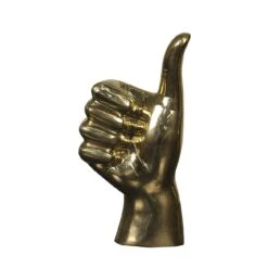 Noir Thumbs Up - Brass
