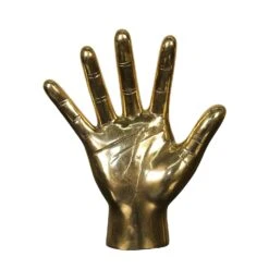 Noir Open Hand - Brass