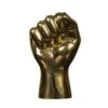 Noir The Solidarity Fist - Brass -Best Decoration Shop ab 130br 1