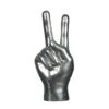 Noir Peace Sign - Silver -Best Decoration Shop ab 144sv 1
