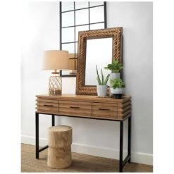 Rectangle Jute Mirror -Best Decoration Shop adf39dc43dcb0b77cfdbeb8f5b9125a422a2af96 full 1 1