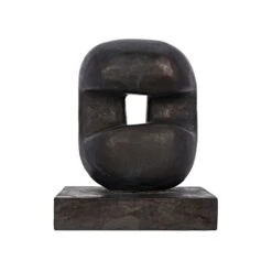 Noir Juno Sculpture - Black Marble -Best Decoration Shop am 240bm 4