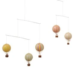 Flying The Skies Mobile - Pastel Rainbow