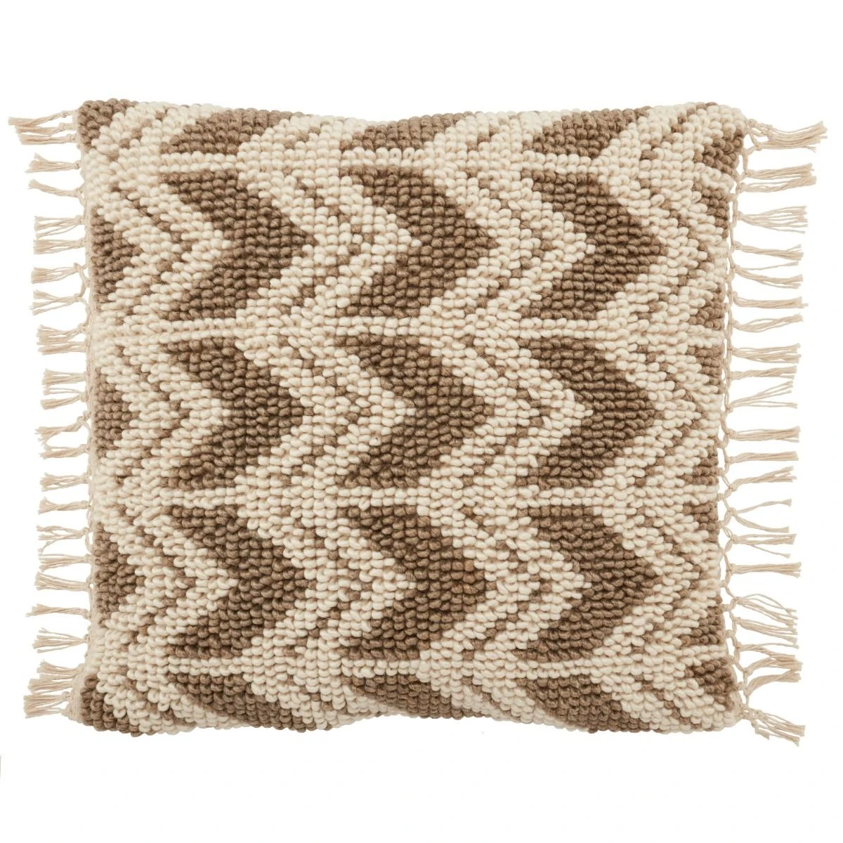 Takeo Chevron Pillow - Olive - Down 3 Takeo Chevron Pillow - Olive - Down
