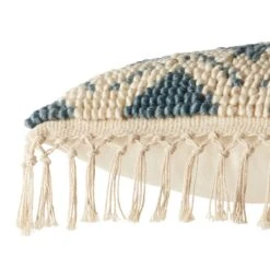 Takeo Chevron Pillow - Blue - Polyester -Best Decoration Shop bay05 2 2 2