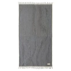 Beach Towel - Laurens Navy Stripe