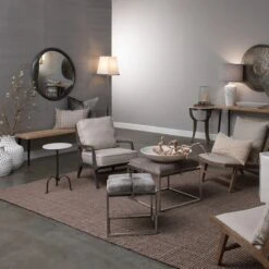 Organic Round Mirror - Antique Iron -Best Decoration Shop c40ff46b00f09ce04cc1fae9bb702dc917f7e757 full