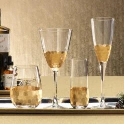 Vitorrio Stemless Gold Wine Glasses -Best Decoration Shop ch 3827 3 1024x