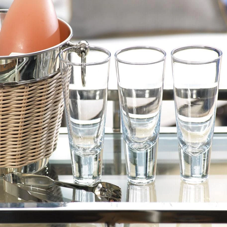 7-.25-Inch Tall Anatole Tapered Drinking Glass 4 7-.25-Inch Tall Anatole Tapered Drinking Glass - Image 2