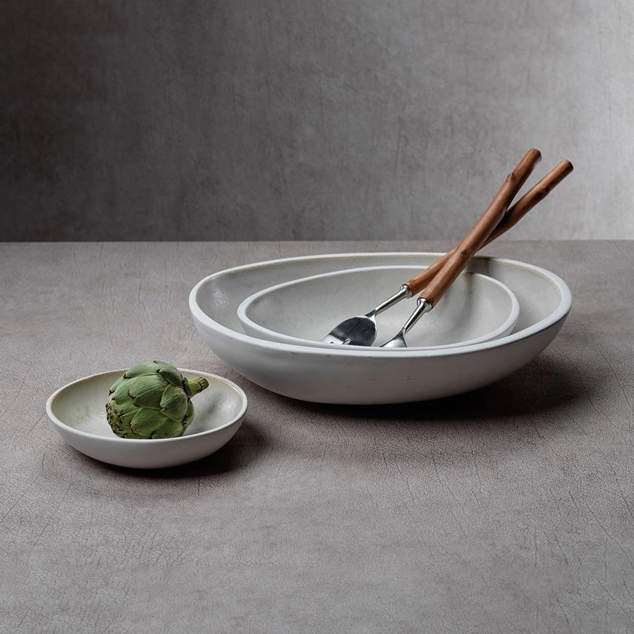 Kashif Ceramic Serving Bowls - Small 4 Kashif Ceramic Serving Bowls - Small - Image 2