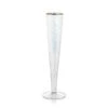 Kampari Slim Champagne Flutes - Gold Rim -Best Decoration Shop ch 5612s 1024x