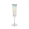 Kampari Triangular Champagne Flutes - Gold Rim -Best Decoration Shop ch 5614s 1024x