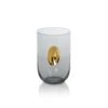 Ambrosi Tumbler With Gold Accent - Smoke 1 Ambrosi Tumbler With Gold Accent - Smoke -Best Decoration Shop ch 5617s 1024x