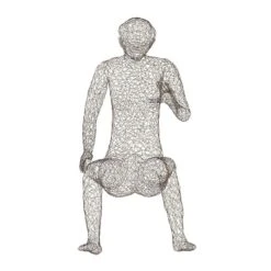 Crazy Wire Lounging Female 9 Crazy Wire Lounging Female -Best Decoration Shop ch64907 3