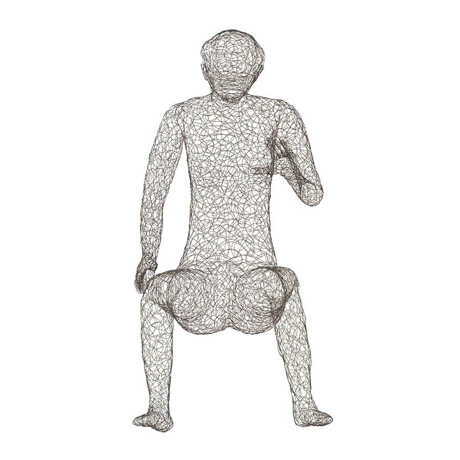 Crazy Wire Lounging Female 5 Crazy Wire Lounging Female - Image 3