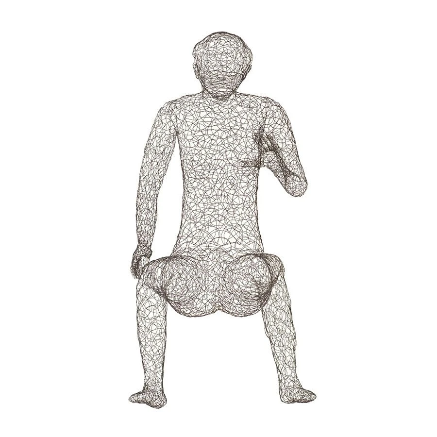 Crazy Wire Lounging Female 6 Crazy Wire Lounging Female - Image 4