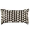 Perdita Geometric Pillow - Black -Best Decoration Shop che02