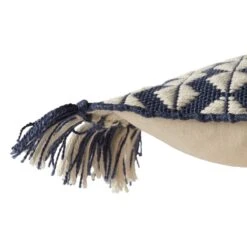 Perdita Geometric Pillow - Dark Blue -Best Decoration Shop che03 2