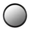 Noir Round Mirror - Black Metal 2 Noir Round Mirror - Black Metal -Best Decoration Shop cmir001mtb 1