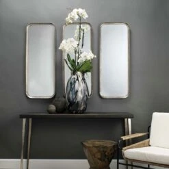 Capital Mirror - Silver Leaf -Best Decoration Shop d42ddce966e068b6b3e779db78180dc8993d84b0 full