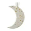 Cosmos White Moon Ornament