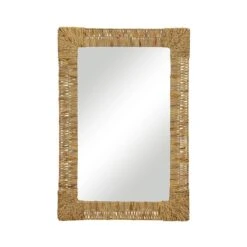 Folha Rectangular Oversized Mirror - Natural