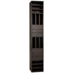 Noir Tubula Bookcase - Ebony Walnut