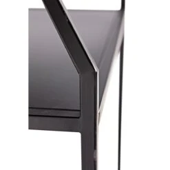 Noir Downtown A Bookcase - Black Metal -Best Decoration Shop gbcs235mtb 12 lg