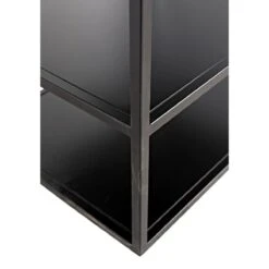 Noir Downtown A Bookcase - Black Metal -Best Decoration Shop gbcs235mtb 13 lg