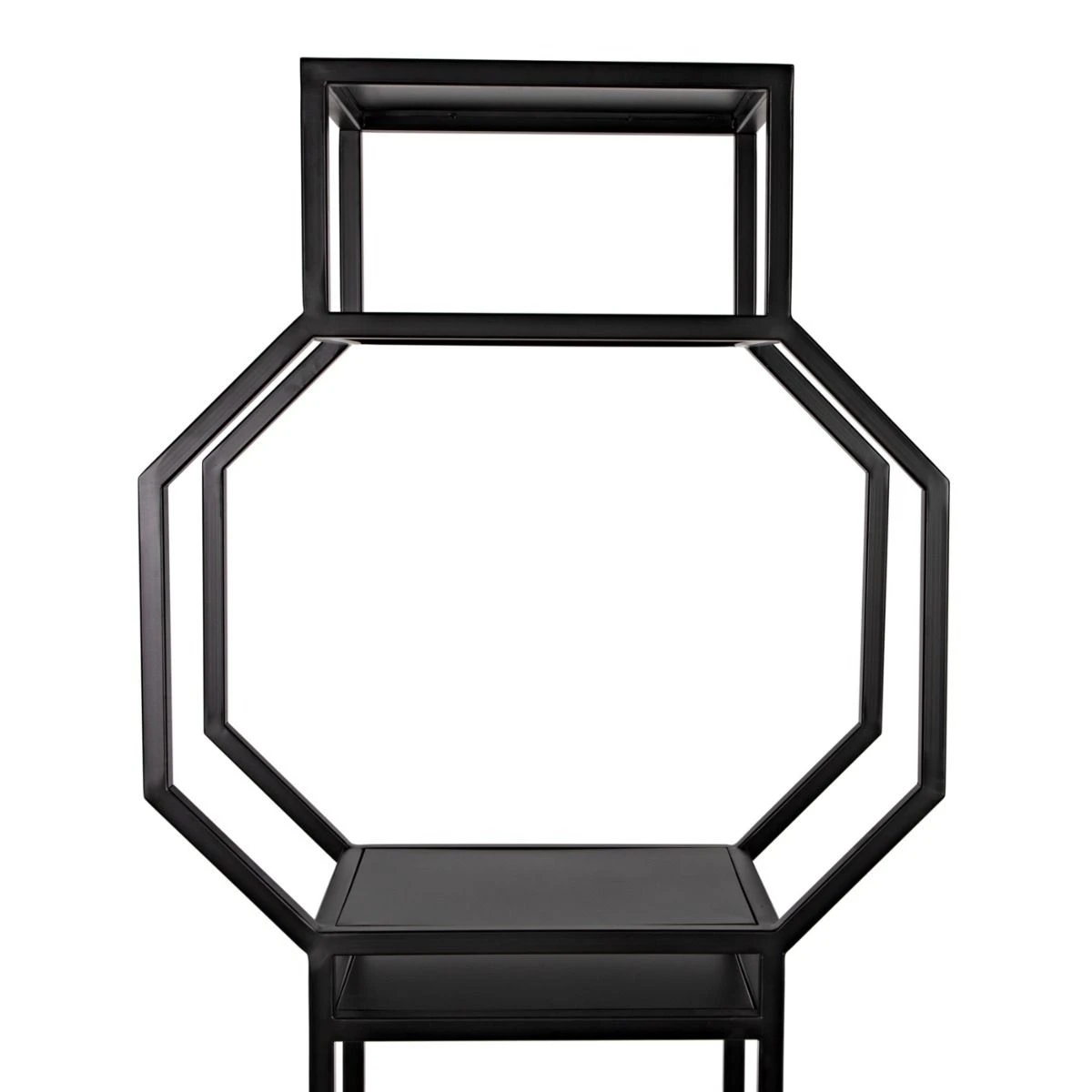 Noir Downtown B Bookcase - Black Metal 13 Noir Downtown B Bookcase - Black Metal - Image 11