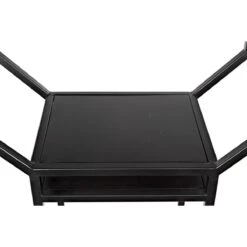 Noir Downtown B Bookcase - Black Metal 29 Noir Downtown B Bookcase - Black Metal -Best Decoration Shop gbcs236mtb 12 lg