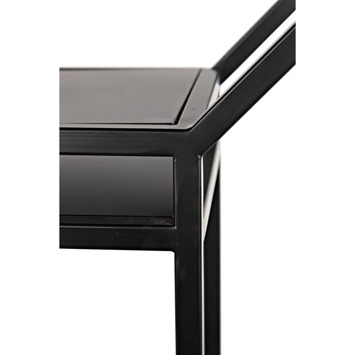 Noir Downtown B Bookcase - Black Metal 16 Noir Downtown B Bookcase - Black Metal - Image 14