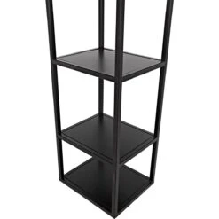 Noir Downtown B Bookcase - Black Metal 26 Noir Downtown B Bookcase - Black Metal -Best Decoration Shop gbcs236mtb 9 lg