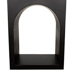 Noir Aqueduct Bookcase - A - Black Metal -Best Decoration Shop gbcs240mtb a 10 lg