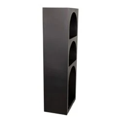 Noir Aqueduct Bookcase - A - Black Metal -Best Decoration Shop gbcs240mtb a 5 lg