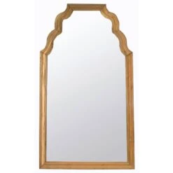Noir Teak Floor Mirror - Reclaimed Teak