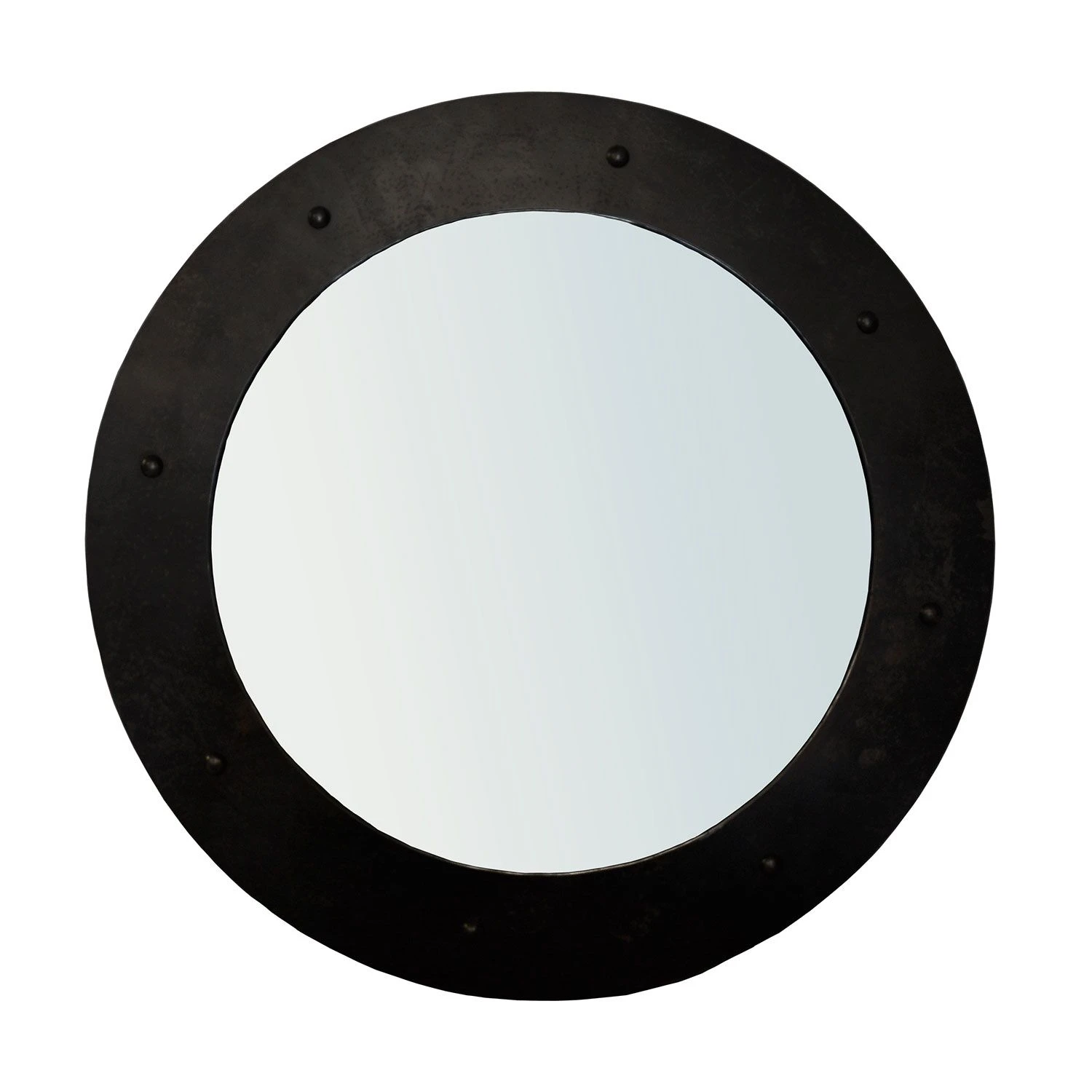 Noir Clay Mirror - Black Metal - Large 3 Noir Clay Mirror - Black Metal - Large
