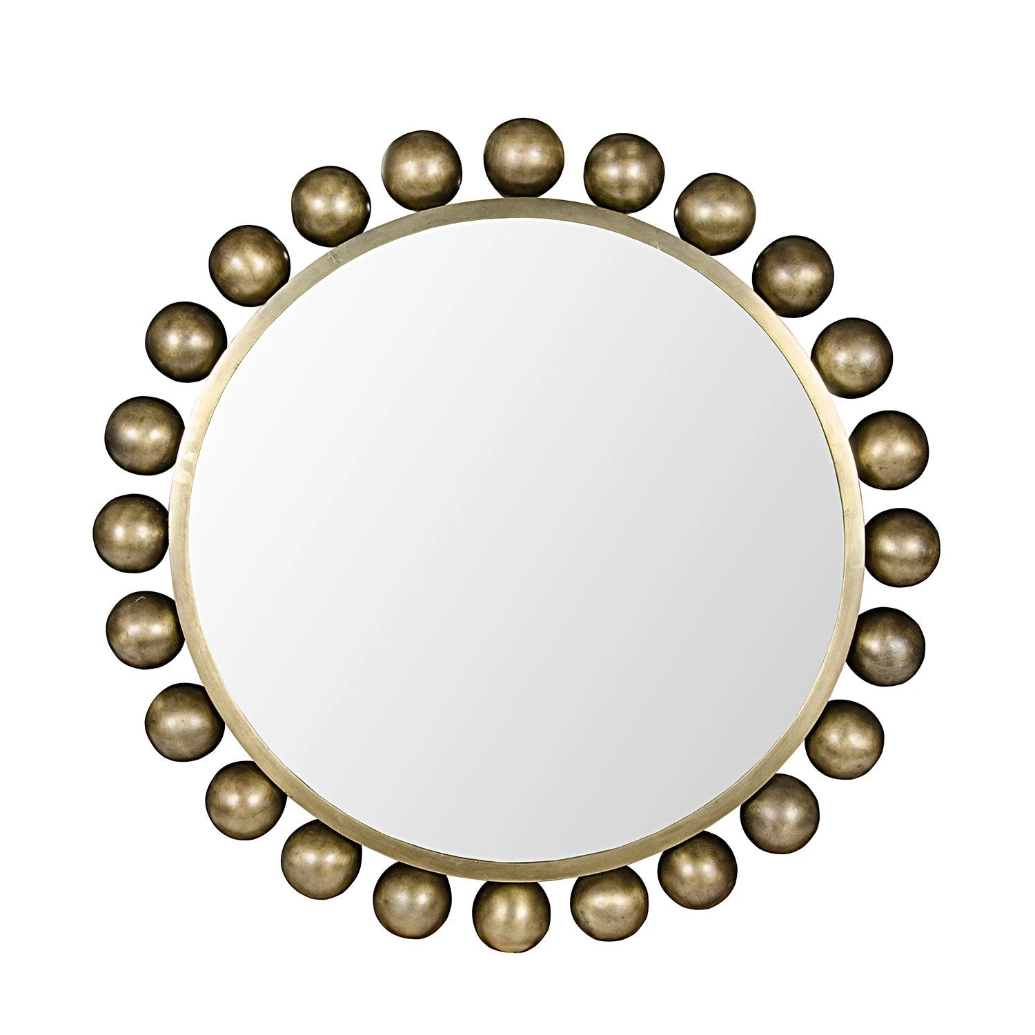 Noir Cooper Mirror - Antique Brass 3 Noir Cooper Mirror - Antique Brass