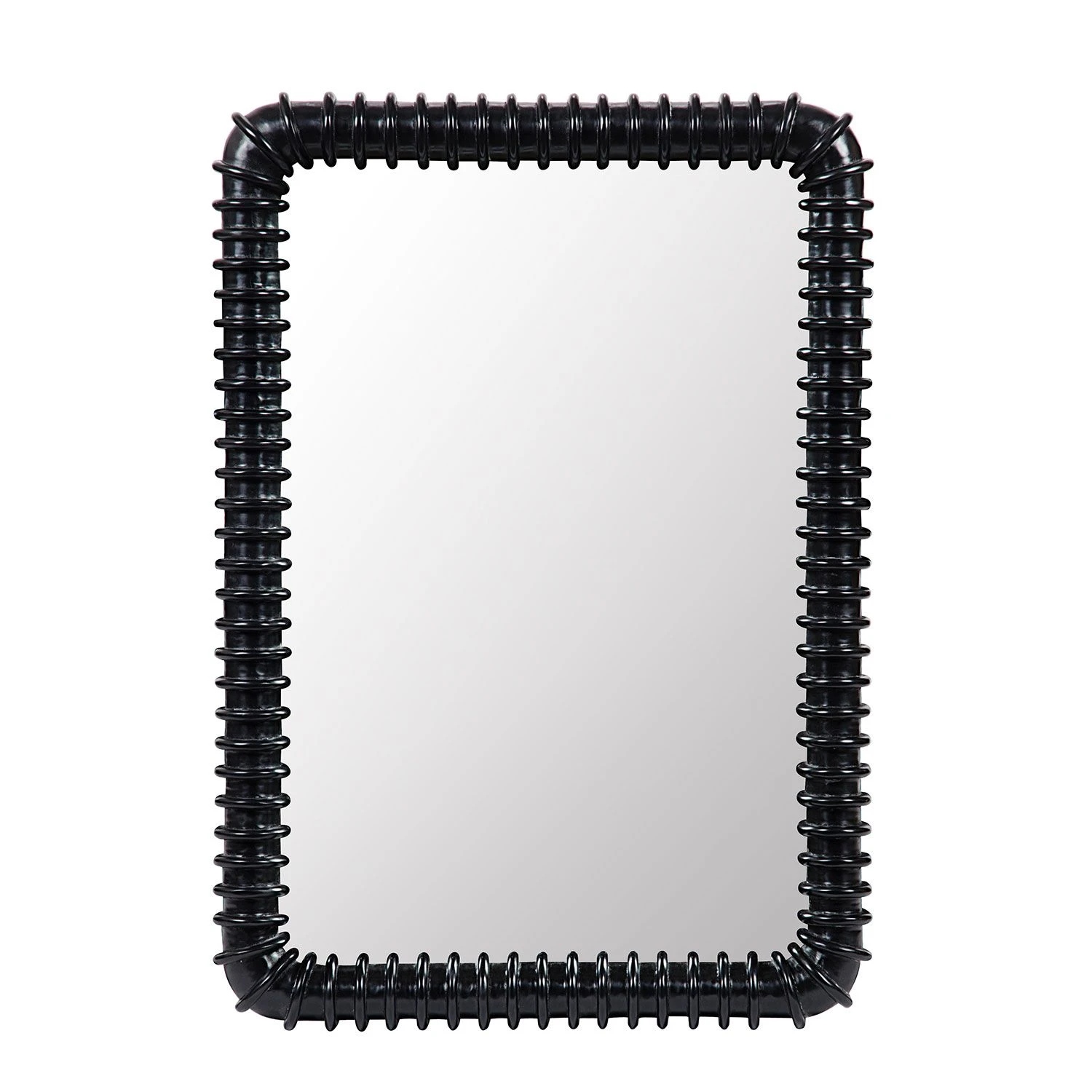 Noir Toshi Mirror - Hand Rubbed Black 3 Noir Toshi Mirror - Hand Rubbed Black